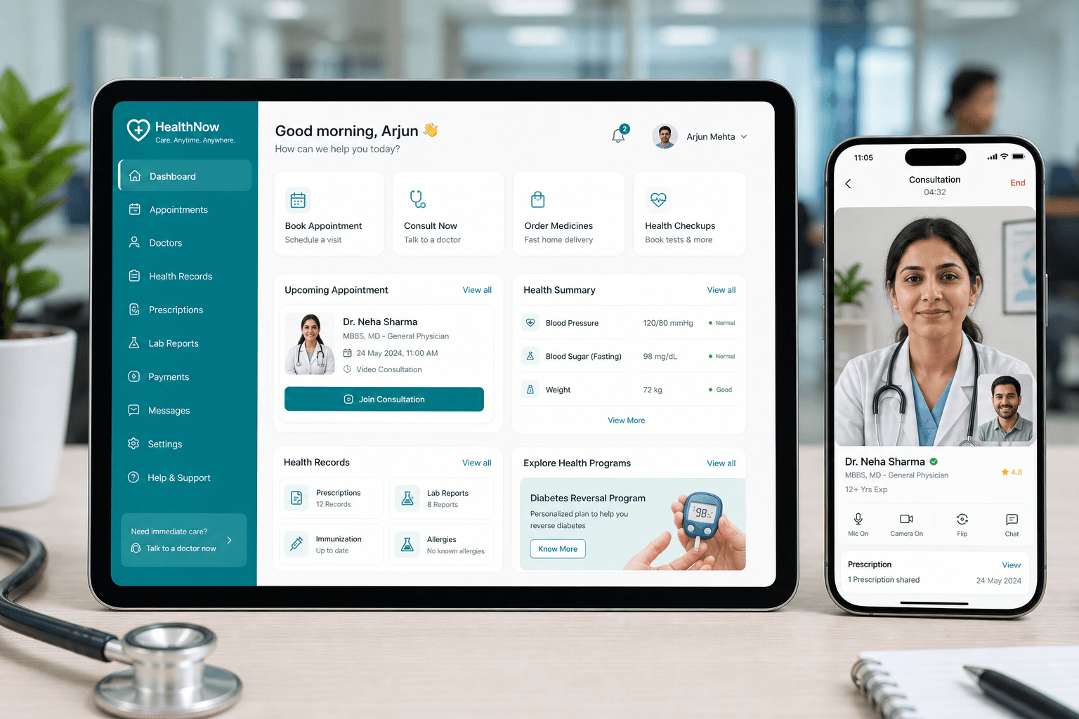MedConnect — HealthTech case study